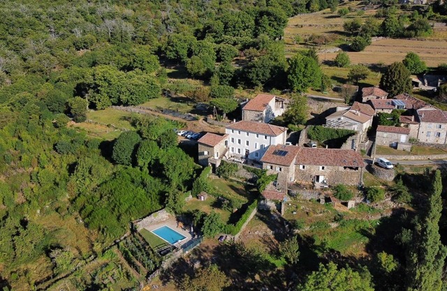 Farmhouse 'La Ferme De Chalas' with Mountain View, Private Pool and Wi-Fi