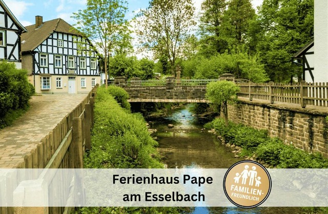 Ferienhaus Pape - 300m2, 15 Betten - mit großem privatem Garten, Pool, Dart, Sauna-, Grill- und Spielbereich - Ideal für Familien