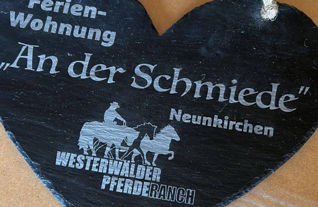 Ferienwohnung An der Schmiede - Appartement/fewo, Dusche, WC, Balkon