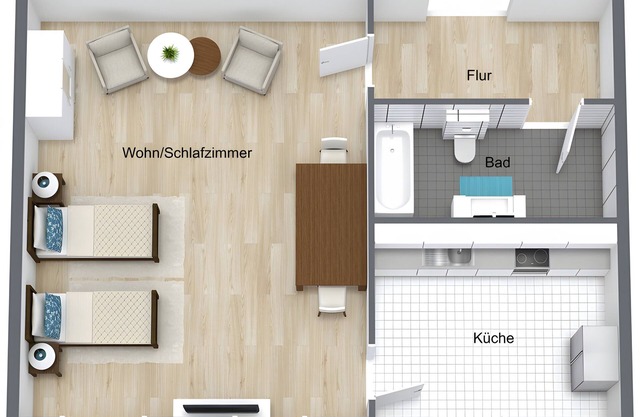 Ferienwohnung für Max. 2 Personen