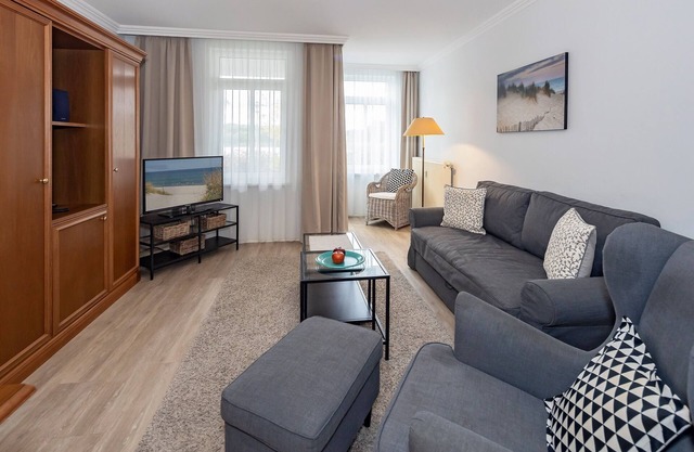 Ferienwohnung in Strandlage mit 2 Terrassen und Tollem Blick auf den Schloonsee