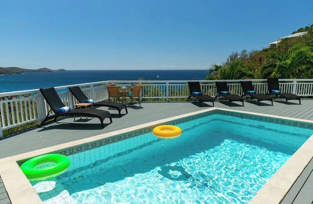 Find Your Paradise at Virgin Seabreeze: Pool, Hot Tub, A/C, and Unbeatable Views