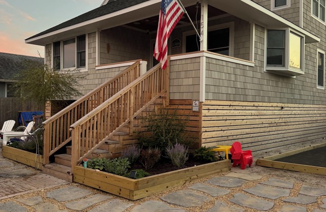 Fire Island beach house with Heated Pool & Bocce Court