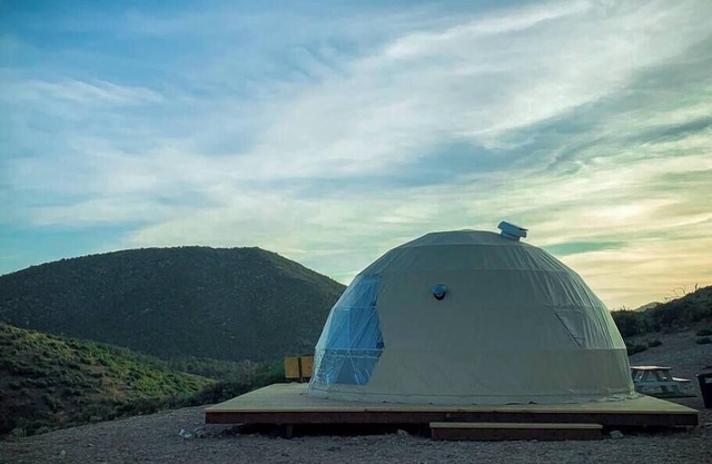 First Off-Grid Geodesic Dome in Nevada!