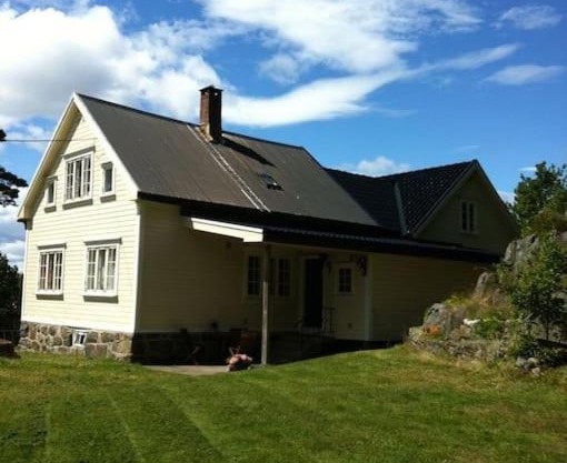 Flåklypa, hus på toppen med jacuzzi og utsikt