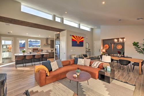 Flagstaff Home with Patios and Mount Humphries Views!