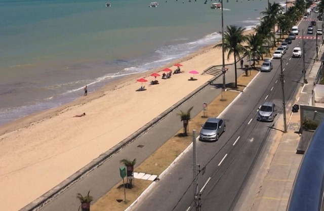 Flat by the sea of manaíra beach