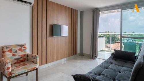 Flat moderno, confortável Praia de Serrambi BFS312