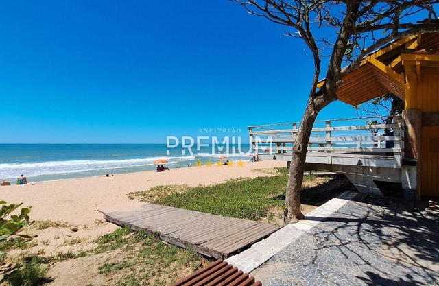 Flat pé na areia com vista internet e ar