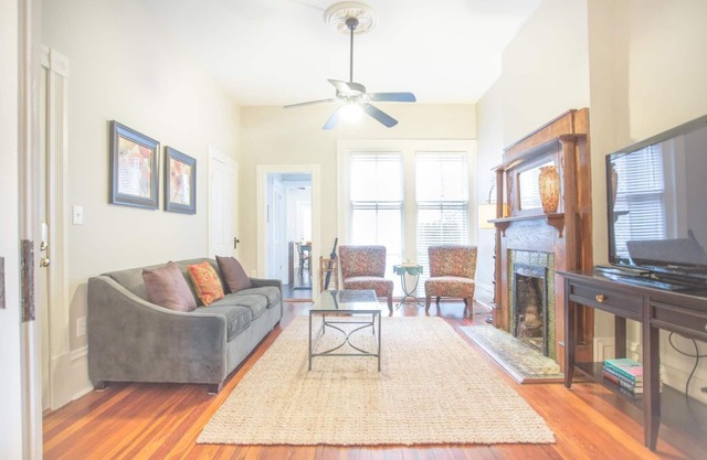 Flexible Refund Policies: Row Home Looking Out On Forsyth Park
