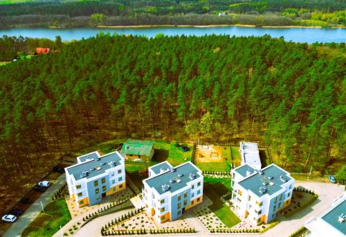 FoRest Longinówka - las, jezioro, parking, Netflix i Prime, TV55"
