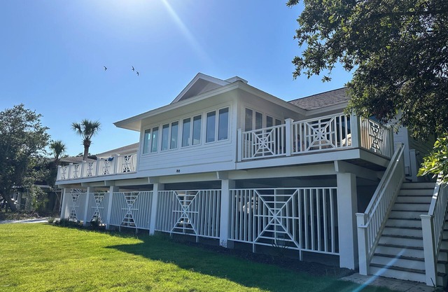 Fripp Island Oceanview Retreat, Totally Renovated with Great Location!