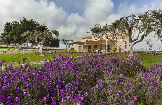 Fully staffed property with pool, lemon grove and direct access to the beach
