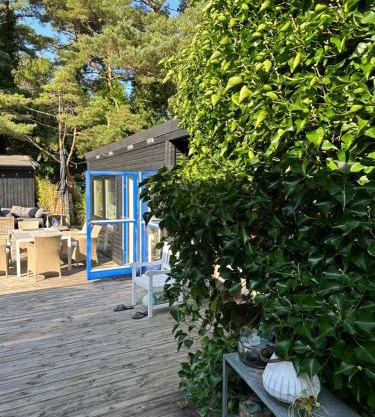Gästhus i Kämpinge nära stranden