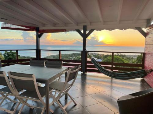 Gîte Passion Kréyol, Vue mer et montagne, SPA privé