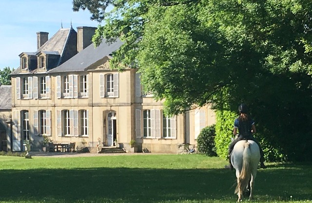 Gite/apartment in castle outbuildings