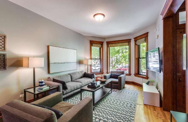 Garage Parking! Walk to Logan Square Station Plus Great Local Restaurants and Bars