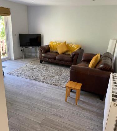 Garden flat