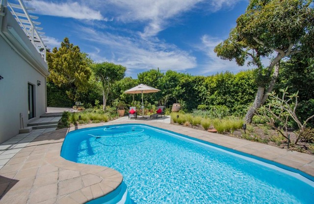 Garden- Pool flat with Solar Electricity