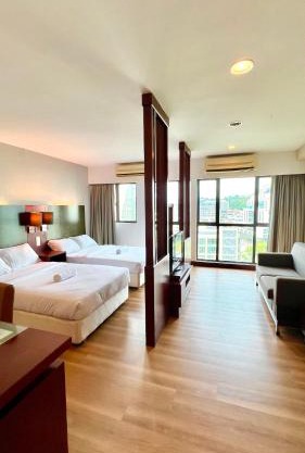 Gemilang Studio Homesuites Near Ming Garden Hotel KK