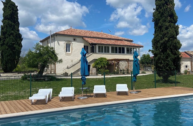 Gîte 4 people L'observatoire with view and swimming pool