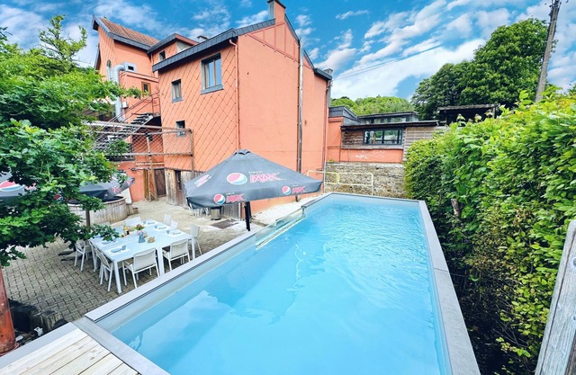 Gite at Lac de Warfa with a pool and a spa