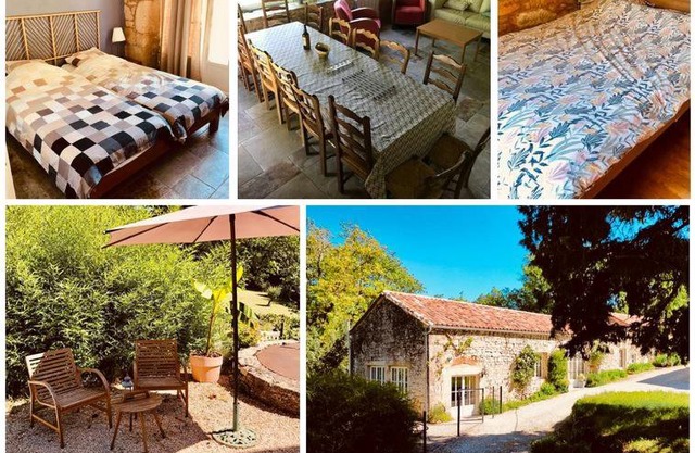 Gites nature 14 pers - 7 Ch - Piscine - Dordogne Lot