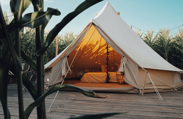 Glamping La Ferme tent III