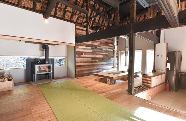 Glamping meals included Maenomeri Building/Sayo District Hyōgo