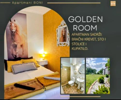 Golden room