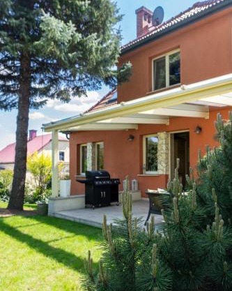 Golden Villa Kraków - Stylowa Willa z Ogrodem i Grillem