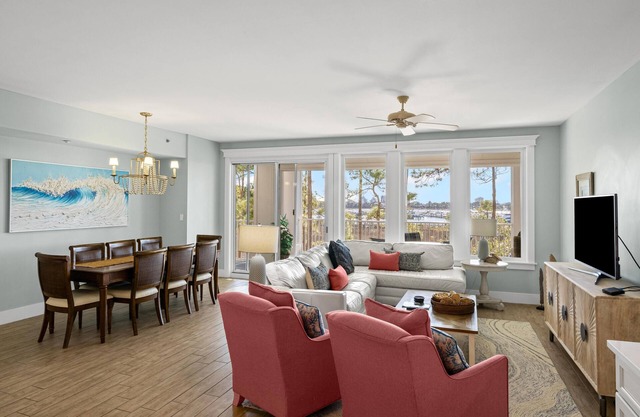 Grand Complex Serenity: 3BR | 3BA Oasis with Bayfront Views at Sandestin Golf and Beach Resort!