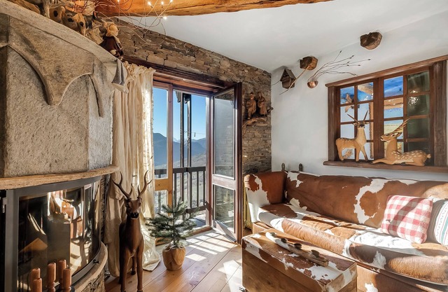 Grange Romantic Retreat Mountain View, Sestriere (Grange Sises), Italy