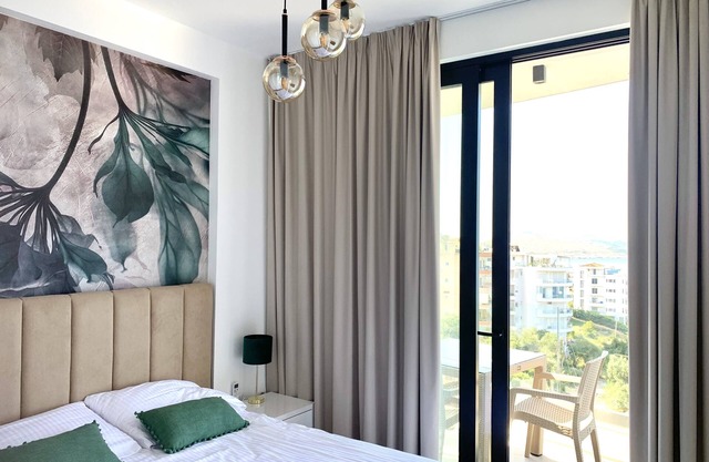Green Luxe Apartment 2-bedroom apartment with WiFi, AC in peaceful Saranda