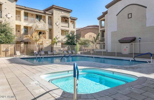 Ground Floor 3 BDR. Heated Comm Pool!