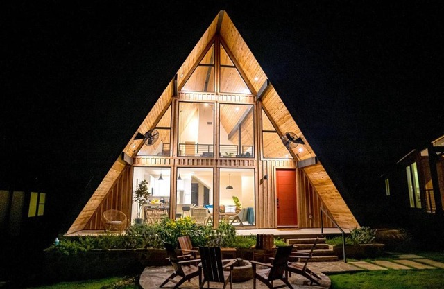 Gruene Daze Chalet - Stylish Aframe - Escape the Ordinary