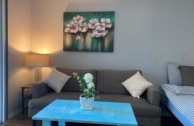 Guest suite with patio that backs onto greenbelt