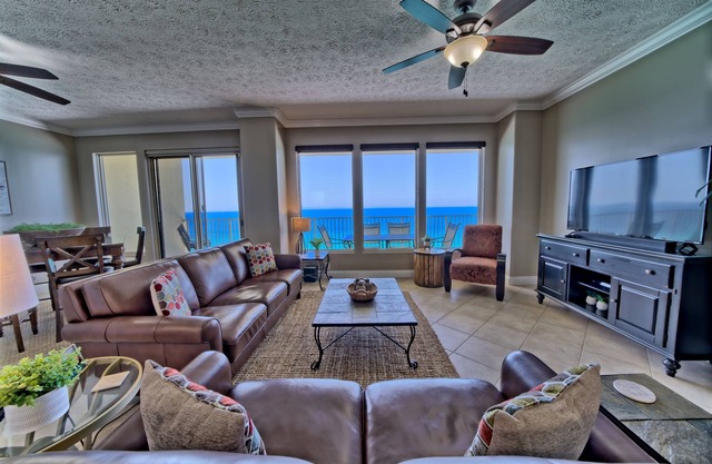 Gulf Crest 2BR all tiled gulf front condo! Beach Chair Service included!
