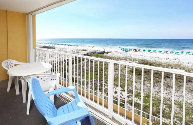 Gulf Dunes 306 Amazing Direct Ocean View, 3rd Floor Beach Condo, Tennis, Free Beach Service