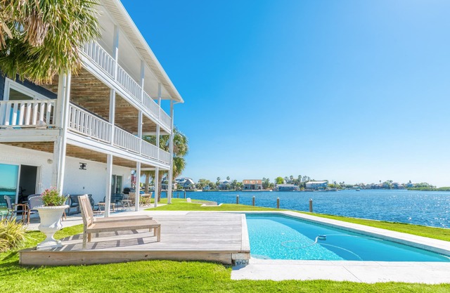 Gulf Front Home with breathtaking views of the Sunrise and Sunset!