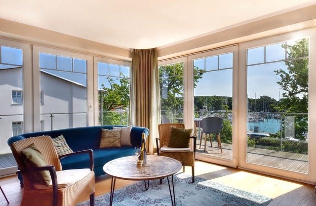 Hafenblick apartment in Lauterbach: relax and enjoy