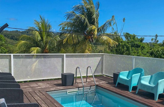 Haute Villa au François Avec Piscine