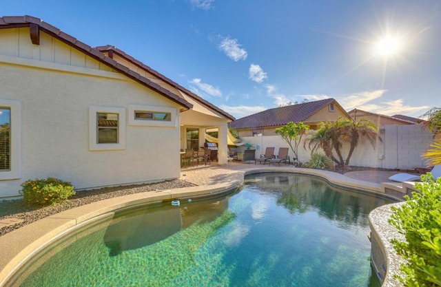 Heated Pool and Hot Tub at Home Near Luke AFB