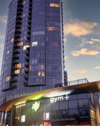 Helios Extra Apartment in Vilnius skyscraper 20 floor