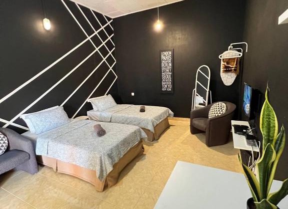 HIPSTER STUDIO at Kuala Berang for 2Pax -Free Netflix & Wifi
