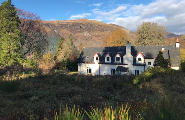 Historic family home with stunning views of Loch Lochy and private beach