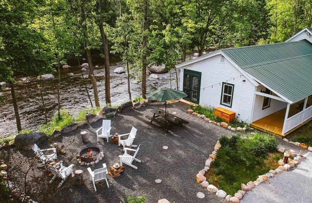 Historic River Cabin with Sauna & Swimming Hole, Warner's Camp