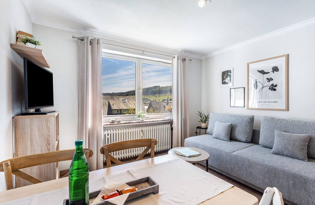 Holiday Apartments Löwenstein FeWo 3 with Private Terrace, Shared Garden and Wi-Fi