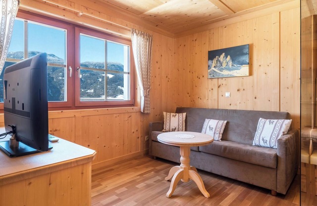 Holiday Apartment “Alpenflair” near Seiser Alm with Mountain View & Balcony