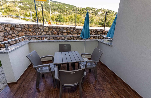 Holiday apartment mit Klimaanlage und Terrasse